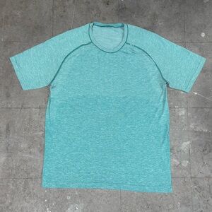 Lululemon Metal Vent Tech 2.0 Shirt Mens XL Green Short Sleeve Athletic Running